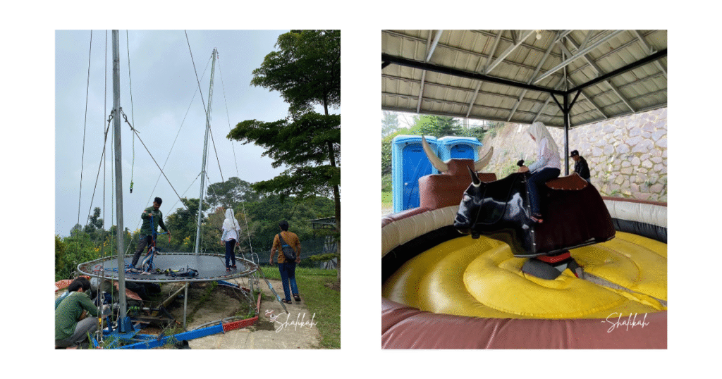 Trampoline & Bull Ride (Foto: Dokumentasi Pribadi)