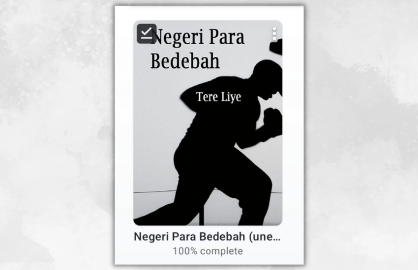 Negeri Para Bedebah - Tere Liye (via Google Play Book)