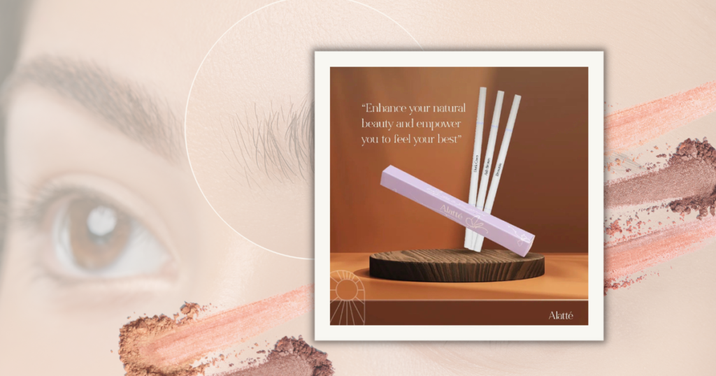 Brow Wand Alatté
(Desain: Pribadi | Foto: Instagram @alatte.beauty)