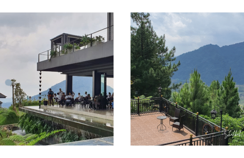 Kafe cantik dengan view menarik (Foto: Dokumentasi Pribadi)